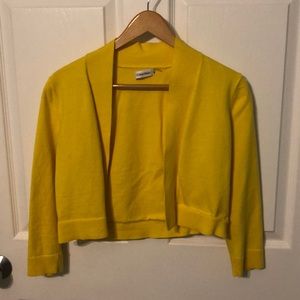 Women’s size medium yellow Calvin Klein sweater